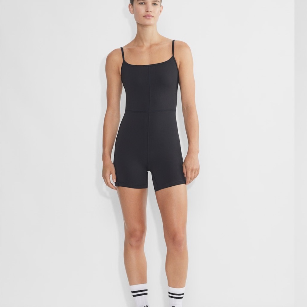 Wilfred Black Athletic Sleeveless Jumpsuit